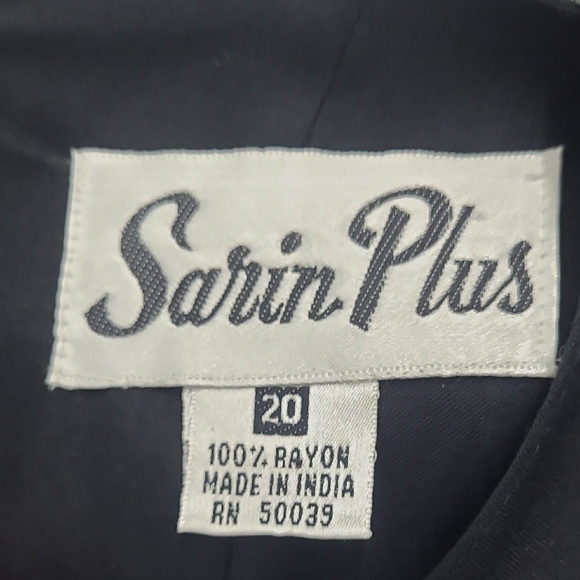 Vintage Gothic Black Scalloped Maxi Dress Mobwife Estate Beaded Ribbon Bodice - Picture 2 of 14